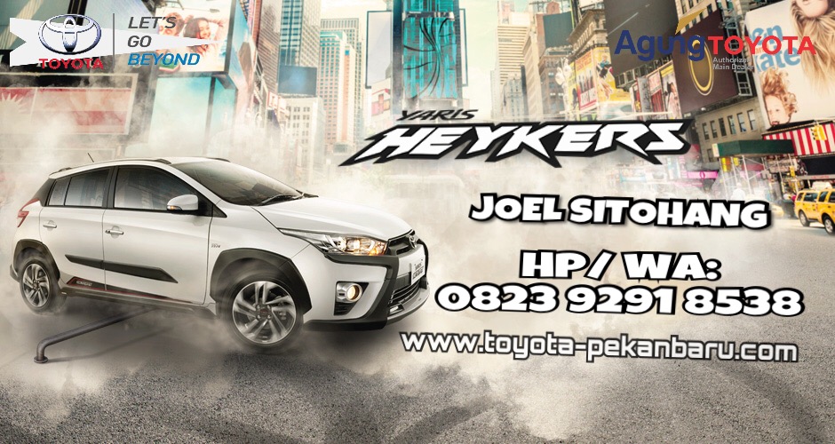 Spesifikasi dan Harga Toyota Yaris Heykers Pekanbaru